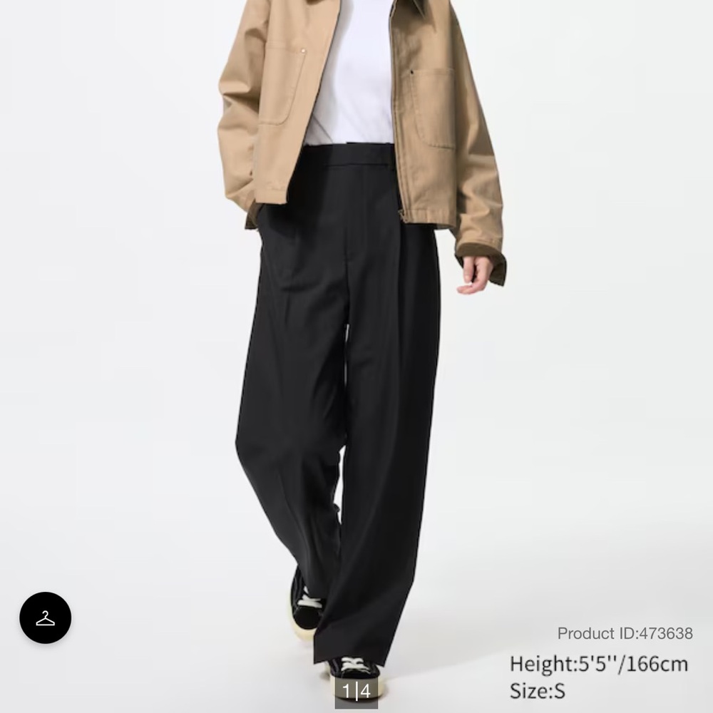 Uniqlo Pleated Wide Pant